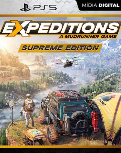 Expeditions: A MudRunner Game – Supreme Edition PS5 Mídia Digital