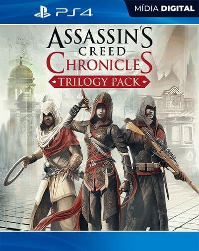 Assassins Creed Chronicles Trilogy Ps4 Mídia Digital