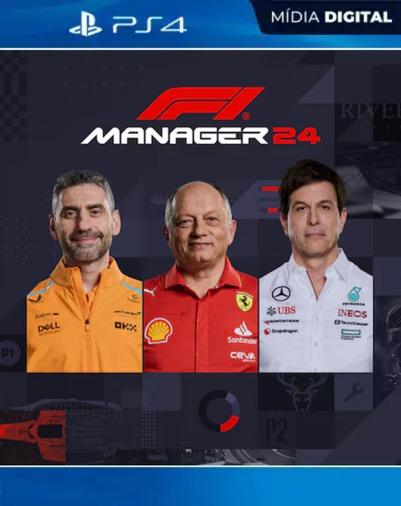 F1 Manager 2024 Ps4 Mídia Digital