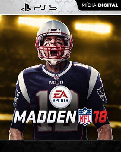Madden NFL 18 Standard Edition PS5 Mídia Digital