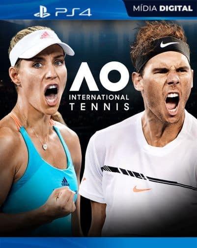 AO International Tennis PS4 Mídia Digital