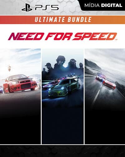 Need for Speed Conjunto Ultimate PS5 Mídia Digital