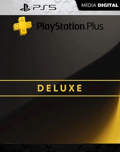 PlayStation Plus Deluxe 12 Meses PS5 - Mídia Digital
