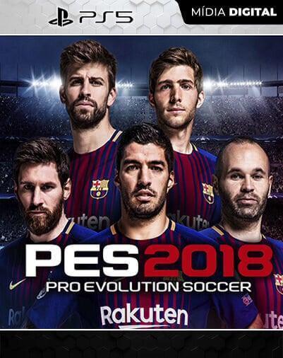 PES Pro Evolution Soccer 2018 PS5 Mídia Digital