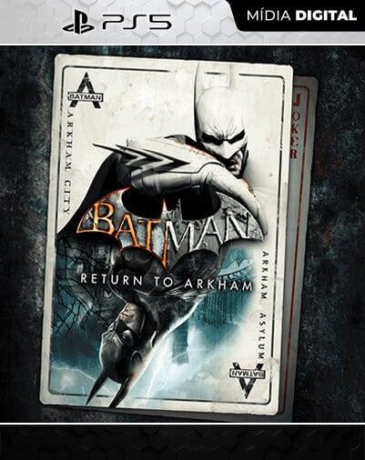 Batman: Return to Arkham PS5 Mídia Digital