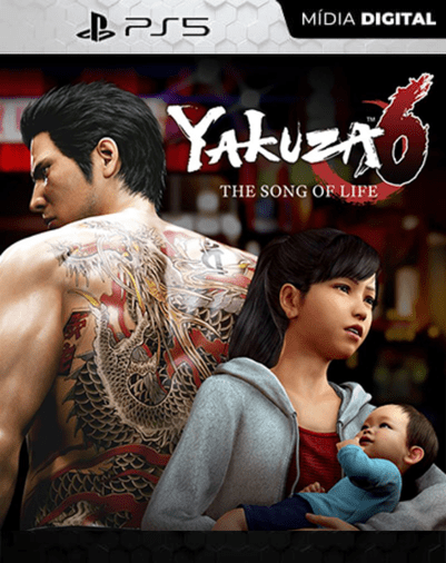 Yakuza 6 The Song Of Life Ps5 Psn Mídia Digital