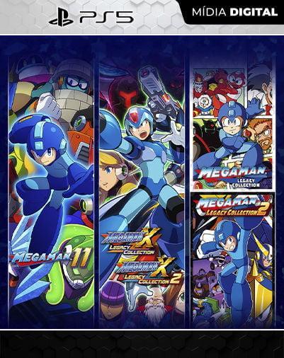 Mega Man 30th Anniversary Bundle PS5 Mídia Digital