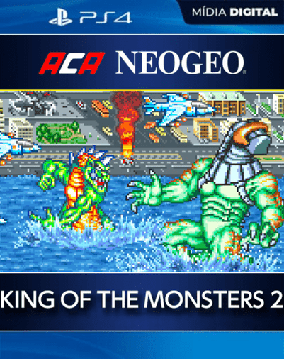 ACA NEOGEO KING OF THE MONSTERS PS4 Mídia Digital