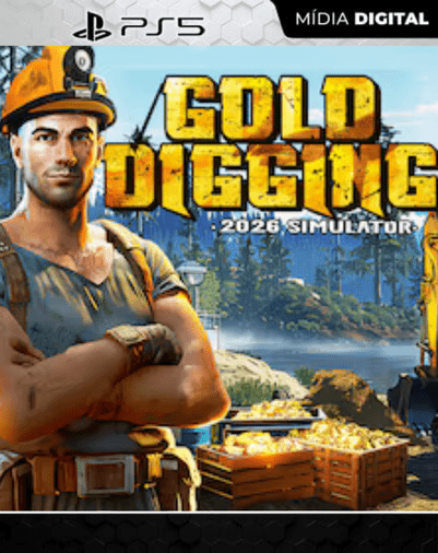 Gold Digging 2026 Simulator Ps5 Mídia Digital