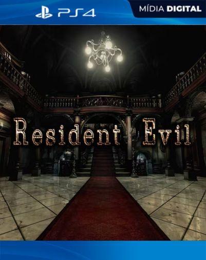 Resident Evil PS4 – mídia digital