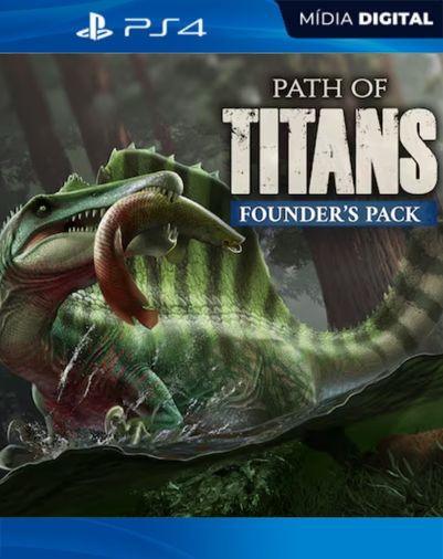 Path of Titans – Pacote dos Fundadores Padrão PS4 Mídia Digital
