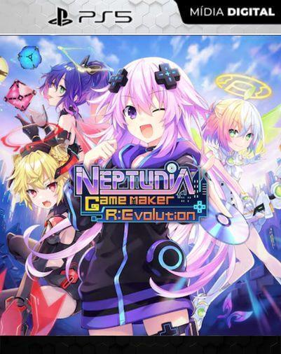 Neptunia Game Maker R:Evolution PS5 Mídia Digital