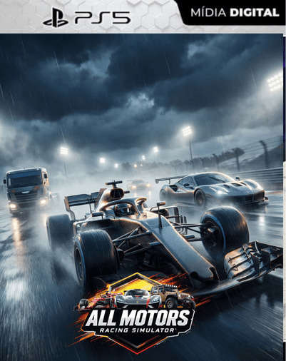 All Motors Racing Simulator PS5 Midia digital