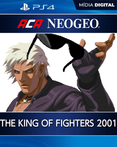 ACA NEOGEO THE KING OF FIGHTERS 2001 PS4 Mídia Digital