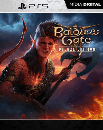 Baldur’s Gate 3 Deluxe Edition Ps5 Mídia Digital