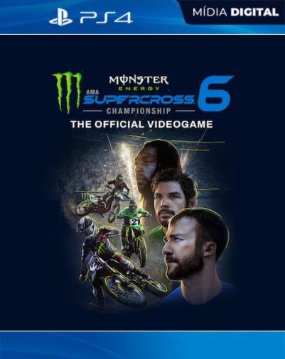 Monster Energy Supercross – The Official Videogame 6 PS4 Mídia Digital