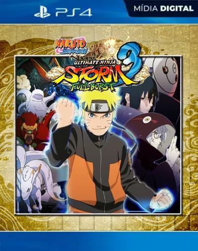 Naruto Shippuden Ultimate Ninja Storm 3 PS4 Mídia Digital