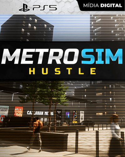 Metro Sim Hustle PS5 Midia Digital