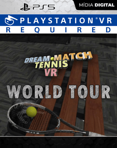 Dream Match Tennis VR World Tour PlayStation®VR Mídia Digital