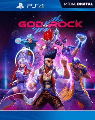 God of Rock PS4 Mídia Digital