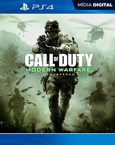 Call Of Duty Modern Warfare Remastered PS4 Mídia Digital