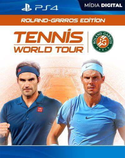 Tennis World Tour: Roland-Garros Edition PS4 Mídia Digital