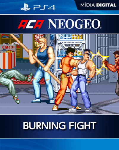 ACA NEOGEO BURNING FIGHT PS4 Mídia Digital