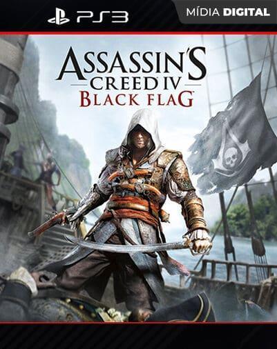 Assassins Creed 4 Black Flag PS3 Mídia Digital