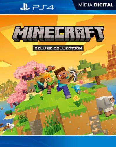 Minecraft Deluxe Collection PS4 Mídia Digital