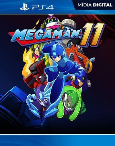 Mega Man 11 Ps4 Mídia Digital