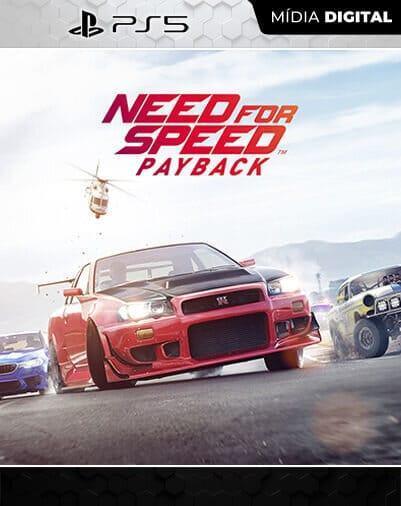 Need for Speed Payback PS5 Mídia Digital