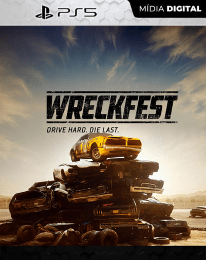 Wreckfest PS5 Mídia Digital