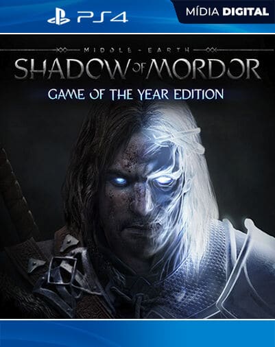 Terra-média: Sombras de Mordor – Edição Jogo do Ano PS4 Mídia Digital