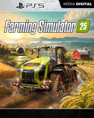 Farming Simulator 25 PS5 – PSN – Mídia Digital