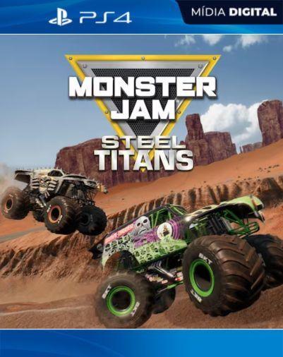 Monster Jam Steel Titans PS4 Mídia Digital