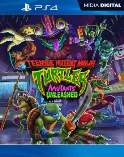 As Tartarugas Ninja: Mutantes à Solta PS4 Mídia Digital