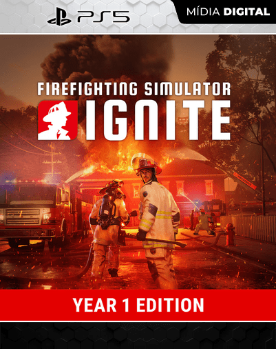 Firefighting Simulator: Ignite – PS5 Simulação Realista de Bombeiros