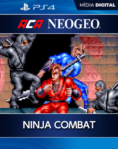 ACA NEOGEO NINJA COMBAT PS4 Mídia Digital