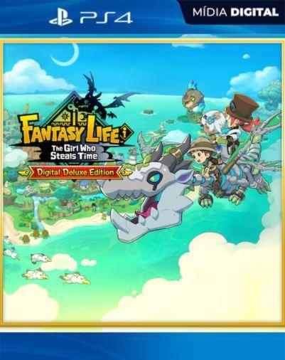 FANTASY LIFE i: The Girl Who Steals Time Digital Deluxe Edition (Pré-Venda) PS4 Mídia Digital