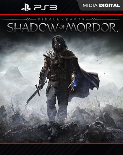Terra-Média: Sombras de Mordor Playstation 3 Mídia Digital