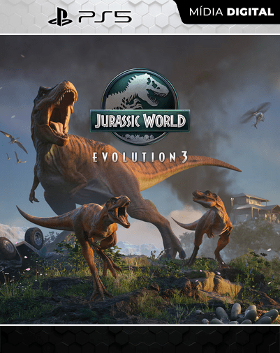 Jurassic World Evolution 3 – PS5 – Mídia Digital