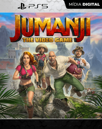 Jumanji O Videogame PS5 Mídia Digital