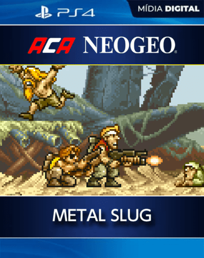 ACA NEOGEO METAL SLUG PS4 Mídia Digital