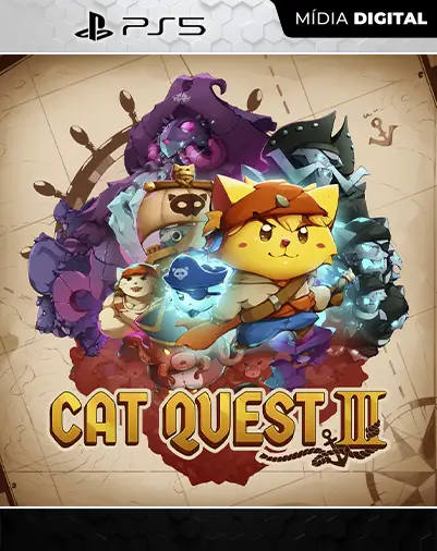 Cat Quest III PS5 Mídia Digital