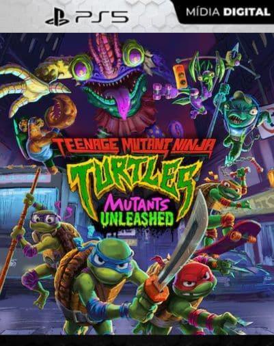 As Tartarugas Ninja: Mutantes à Solta PS5 Mídia Digital