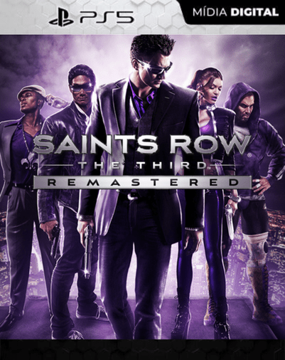Saints Row The Third Remastered Ps5 Psn Mídia Digital