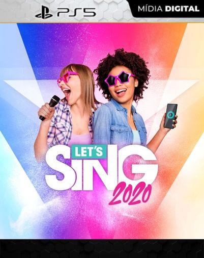 Let’s Sing 2020 PS5 Mídia Digital
