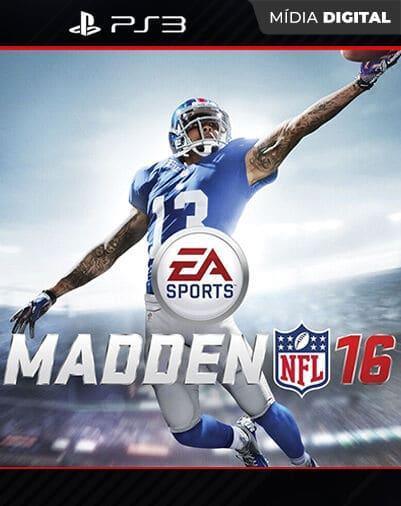 Madden NFL 16 Playstation 3 Mídia Digital