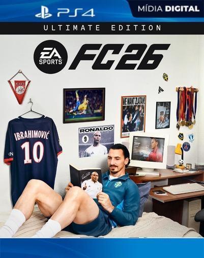 FC 26 Ultimate PS4 – Mídia Digital