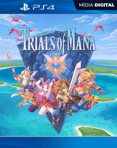 Trials of Mana PS4 Mídia Digital